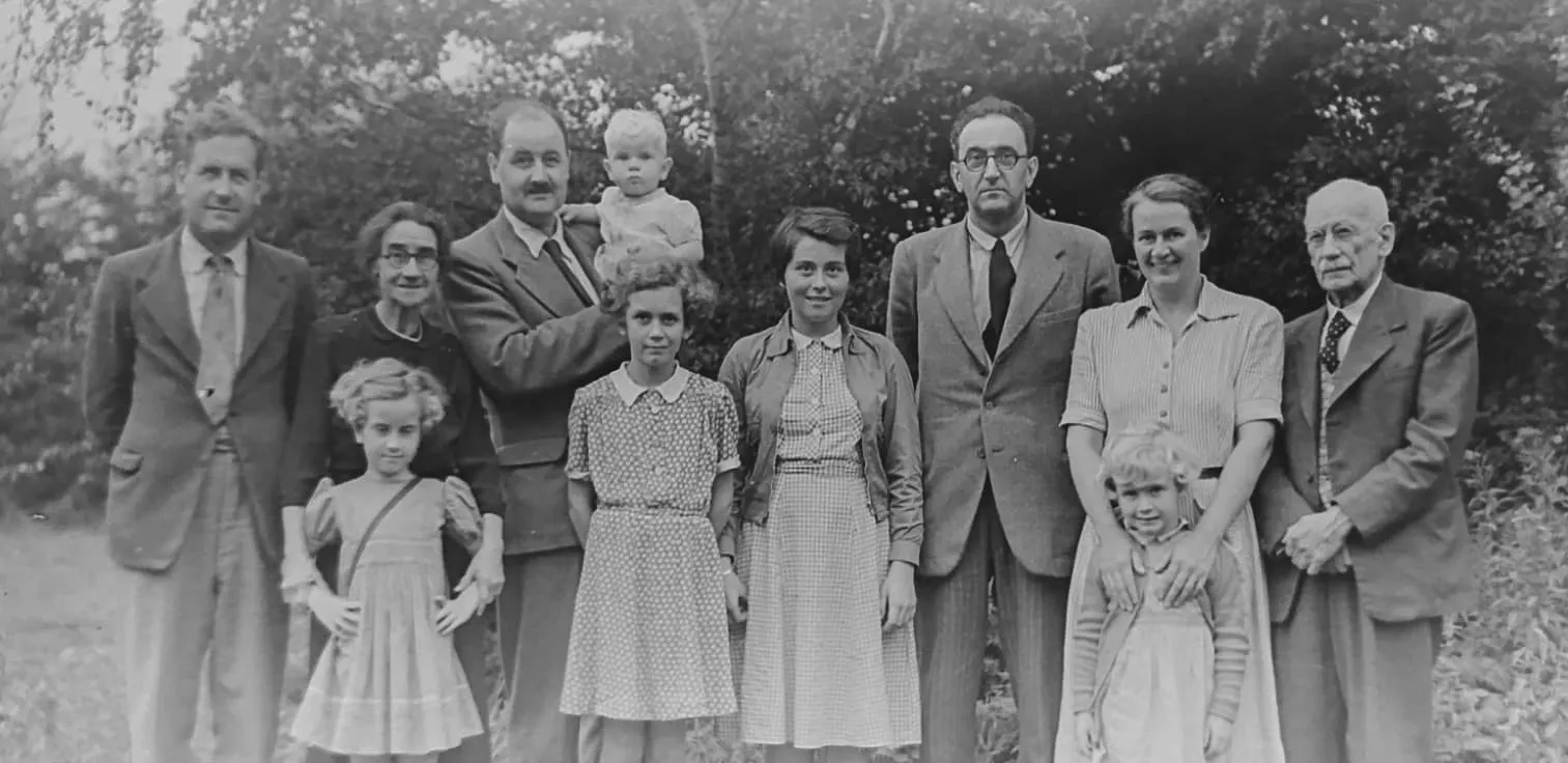 La famiglia Galvani negli anni Cinquanta