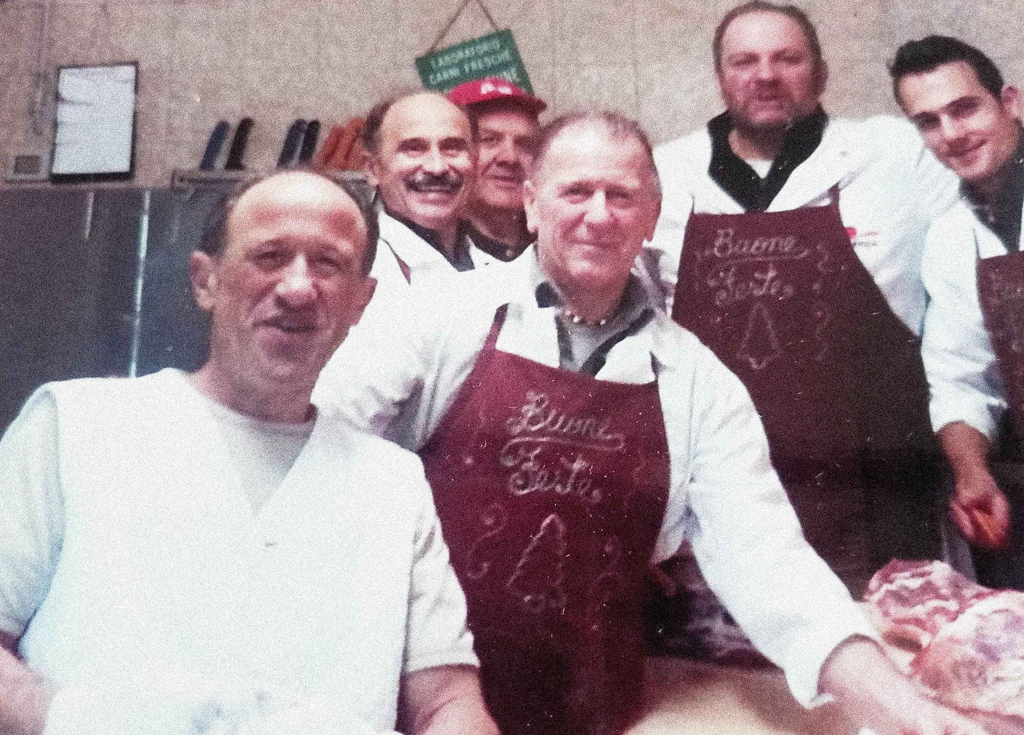 Il vecchio staff di bottega al banco